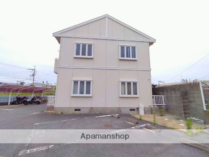 大阪府堺市中区福田の賃貸アパートの外観