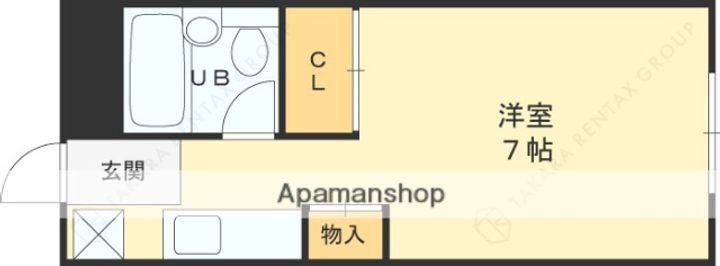 兵庫県西宮市神原の賃貸マンションの間取り