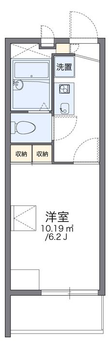 レオパレス西本町の間取り