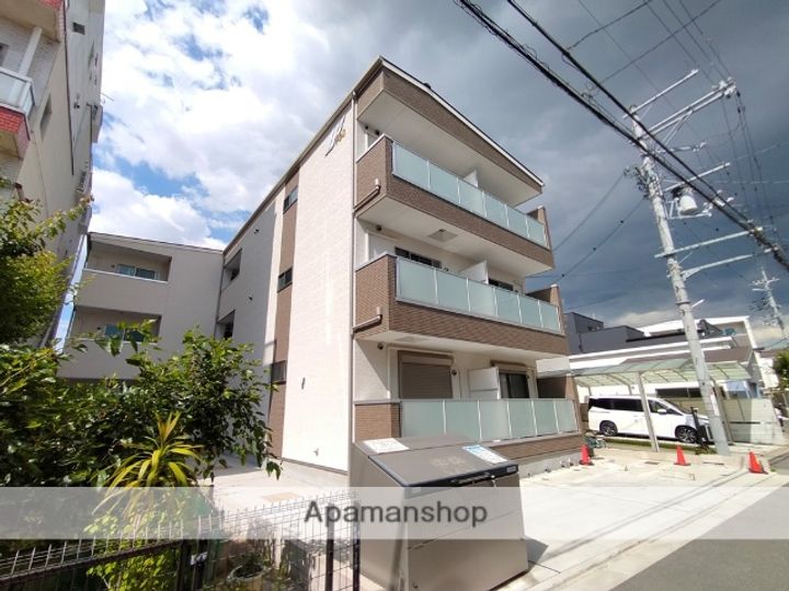 大阪府東大阪市大蓮東1丁目の賃貸アパートの外観