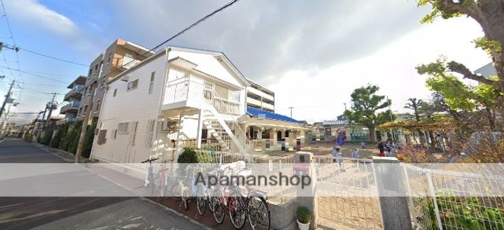 兵庫県西宮市今津水波町の賃貸アパートの周辺
