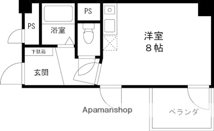 メゾン・ド・リアン603の間取り