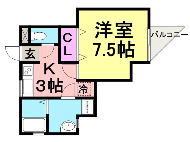 リヴィエーレクワトロ101の間取り