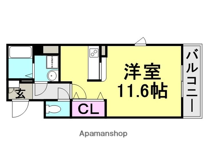 サンハイツ大島201の間取り