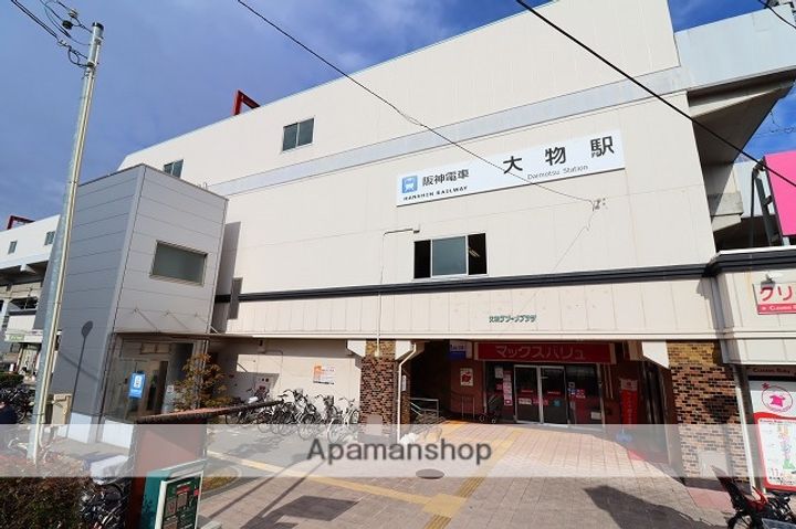 兵庫県尼崎市東本町3丁目の賃貸アパートの周辺