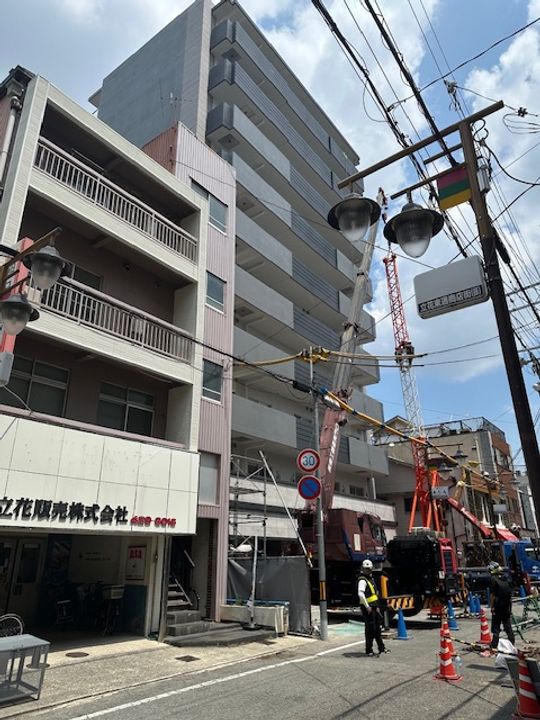 兵庫県尼崎市立花町1丁目の賃貸マンションの外観