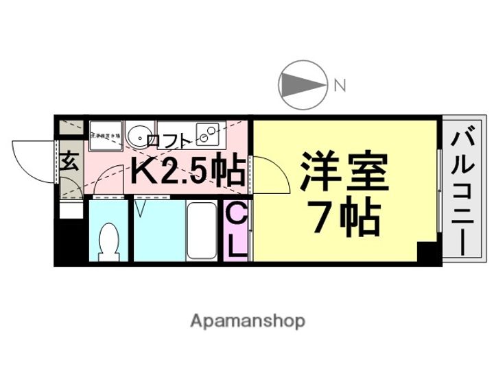 エクセレント206の間取り