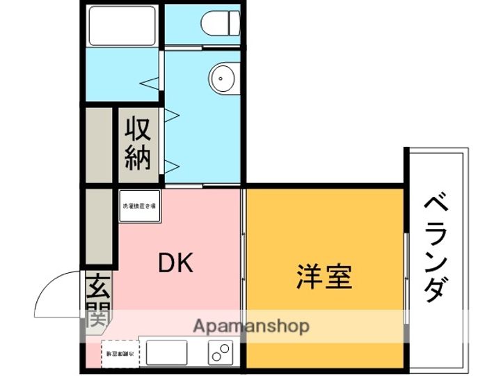 サンロイヤル武庫之荘203の間取り
