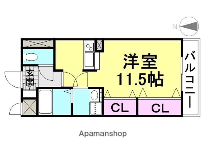 サンアムール.の間取り
