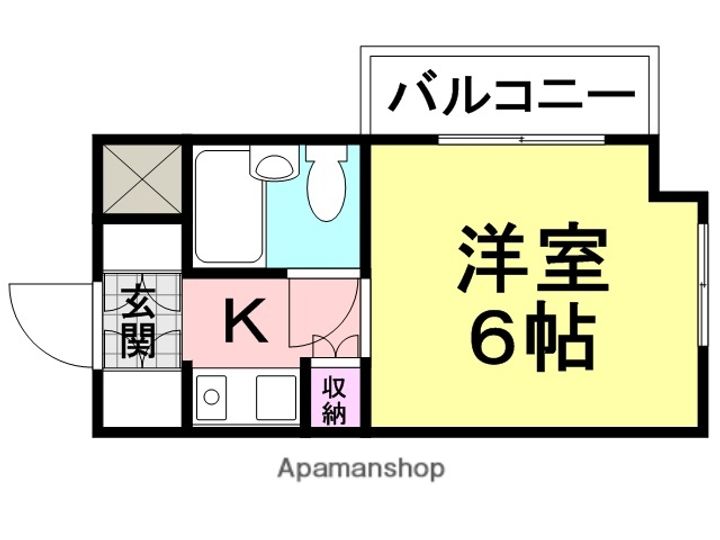 キューブ東塚口の間取り