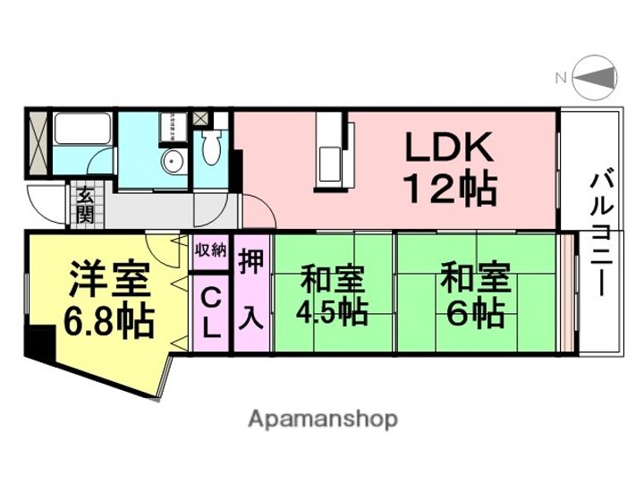ロードス93の間取り