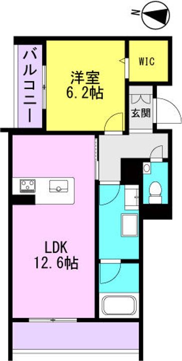 SHAMAISON VERDEの間取り