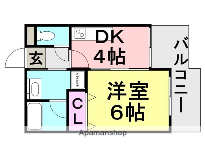 サウスサイド武庫之荘204の間取り