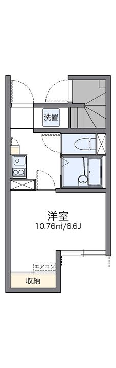 レオネクストコンシャス ロック101の間取り