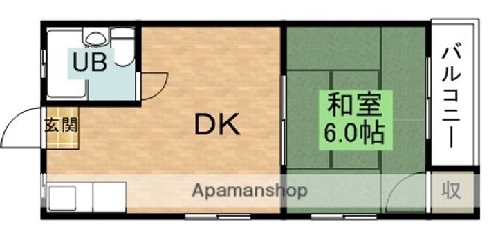 メイプルハイツⅡの間取り