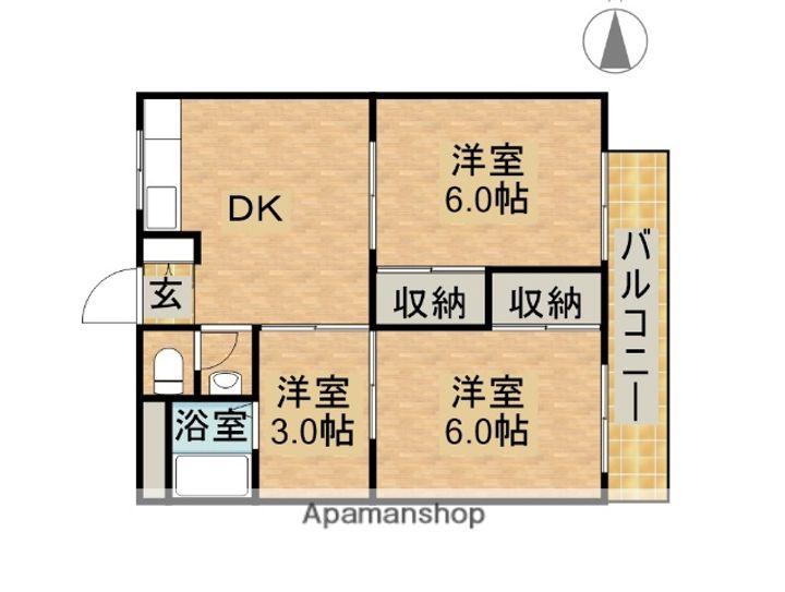 小林ハイツの間取り