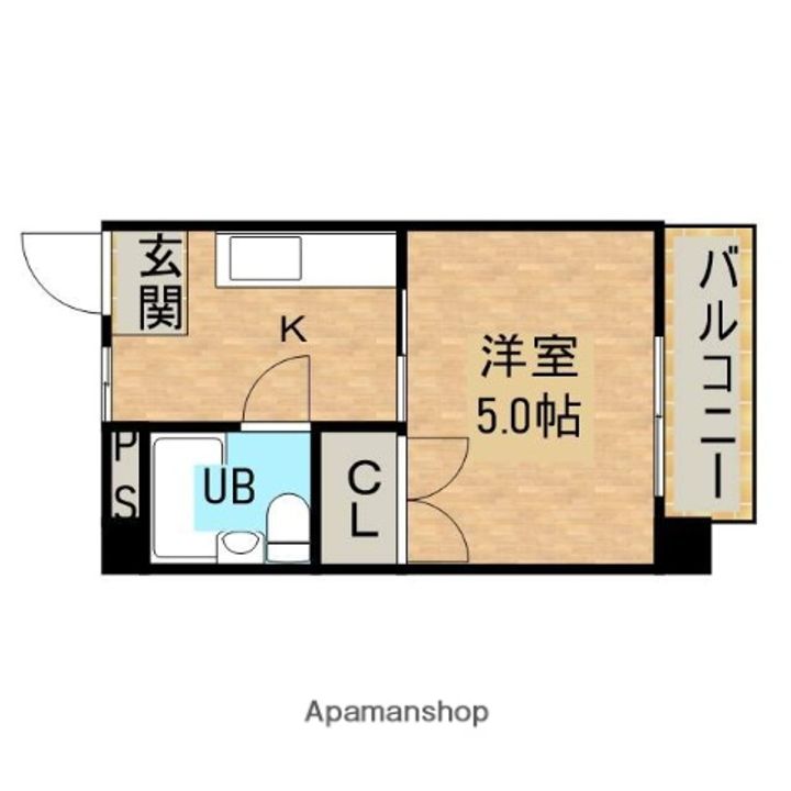 メゾンモンブランの間取り