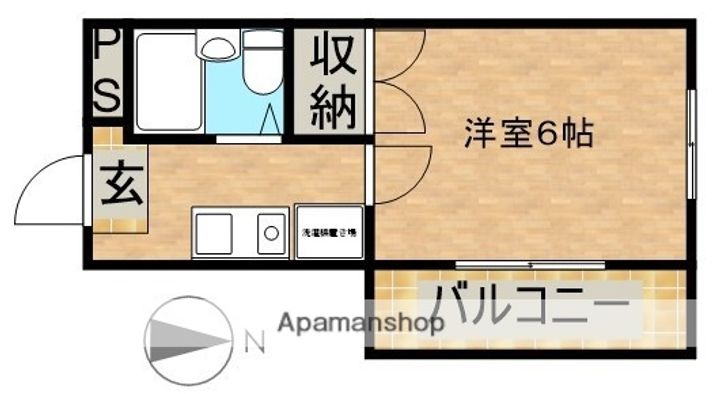 レガリア園田の間取り
