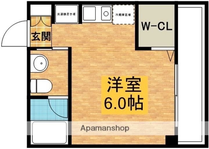 兵庫県三木市緑が丘町中1丁目の賃貸マンション305の間取り