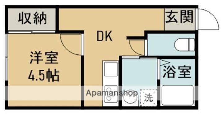 アリビオ広野205の間取り