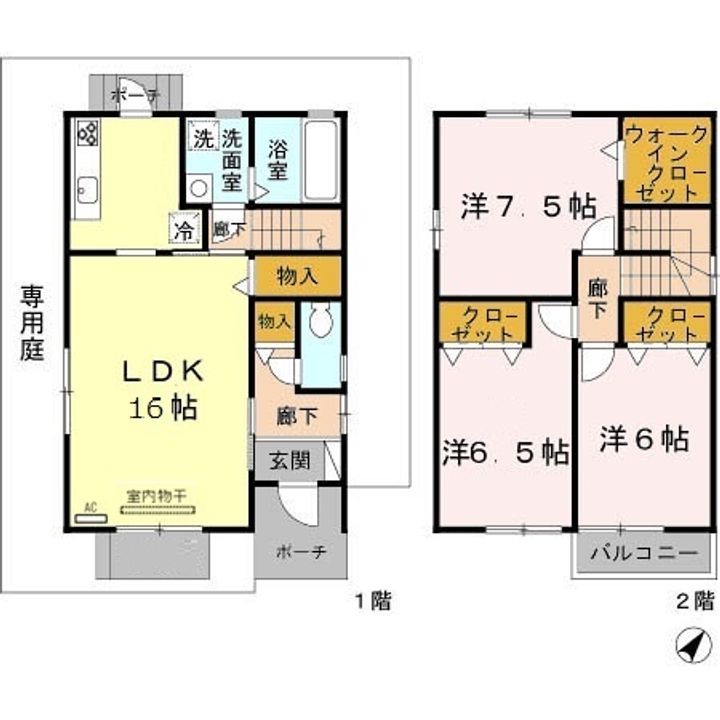 兵庫県三木市緑が丘町東1丁目(一戸建)の賃貸物件戸建ての間取り