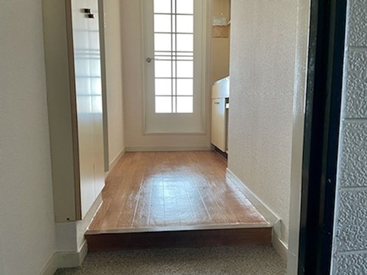 レオパレス姫路107の玄関