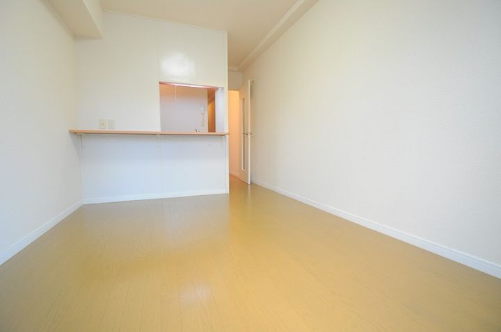 レオパレスはーとぼっくす115の居間