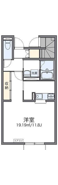 レオネクストチェディグローブⅢ106の間取り