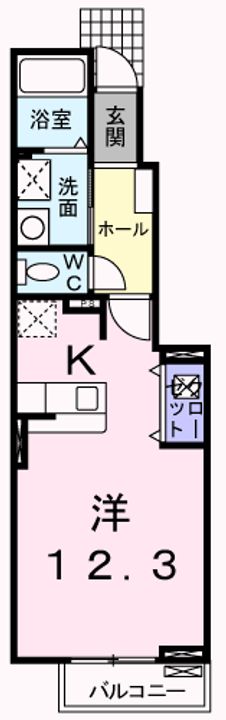 ワイズ コンブリオの間取り
