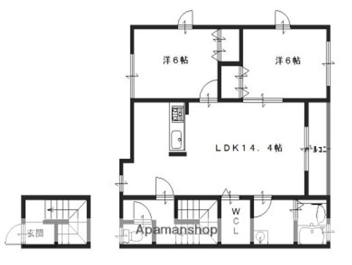 インパルス A201の間取り