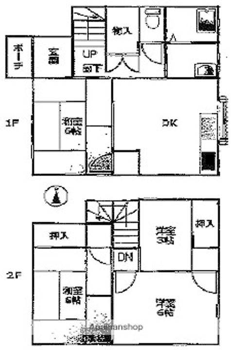 兵庫県姫路市白浜町寺家2丁目(一戸建)の賃貸物件戸建ての間取り