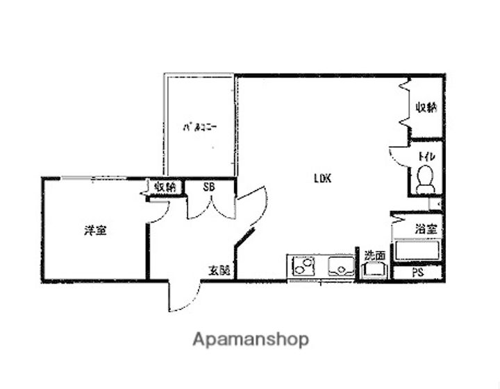 グリーンヒルズ平野町501の間取り
