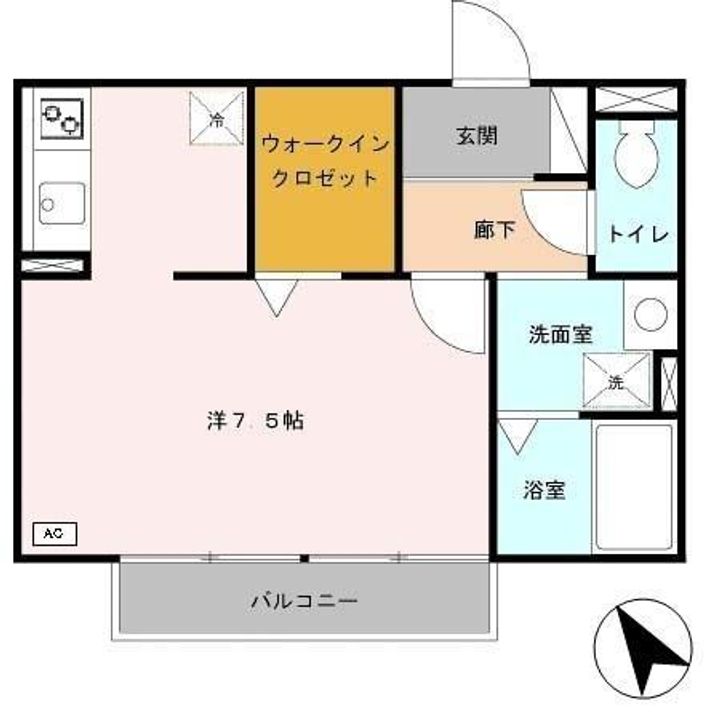 ホワイトヘロン201の間取り