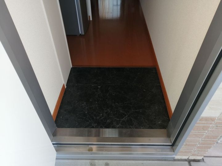 レオパレスケヤキ101の玄関