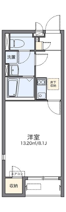 レオネクストカサグランデ105の間取り