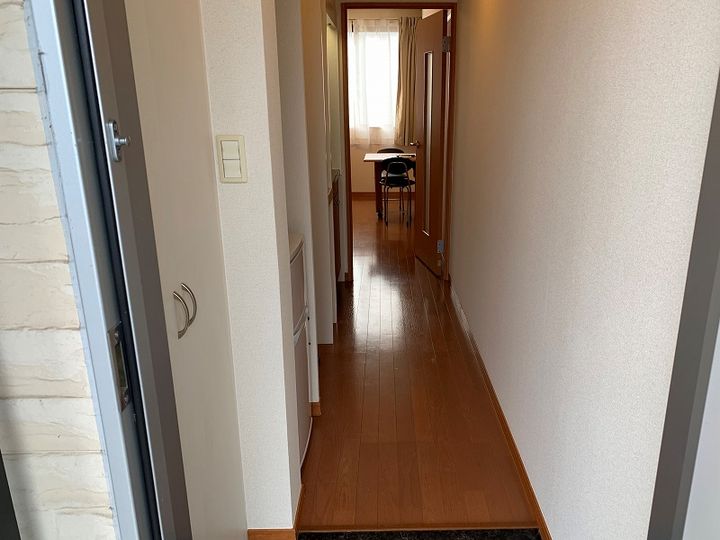 レオパレス揖保川Ⅱ204の玄関