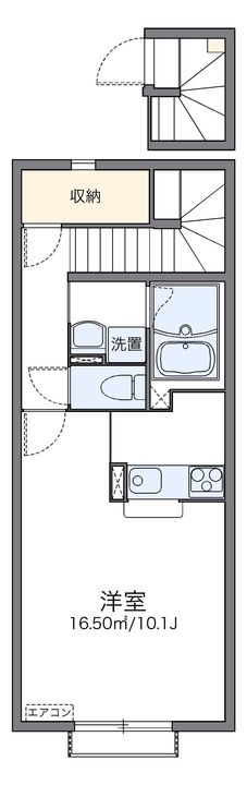レオネクストフェリーチェ2号館203の間取り