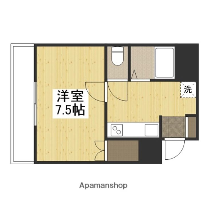 ルークレジデンス姫路Ⅲの間取り