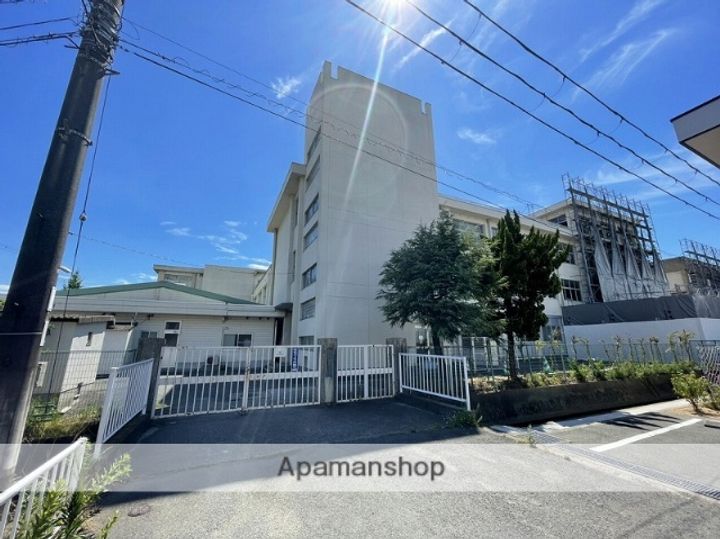 兵庫県姫路市飾磨区清水の賃貸マンション201の周辺