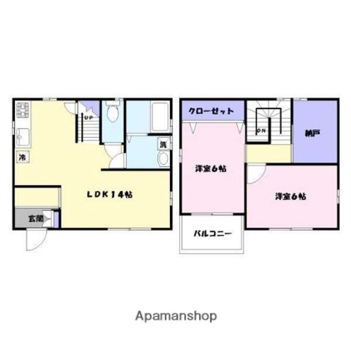 兵庫県姫路市御立西5丁目(一戸建)の賃貸物件戸建ての間取り