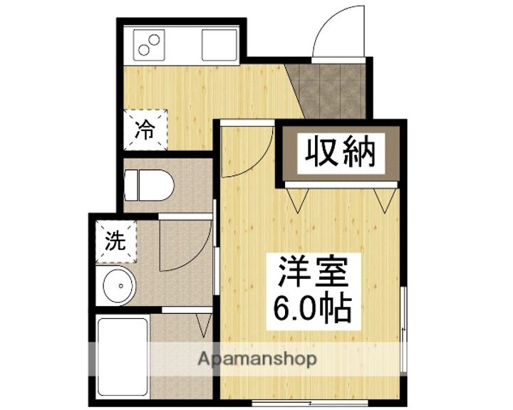 兵庫県姫路市宮上町1丁目の賃貸アパートの間取り