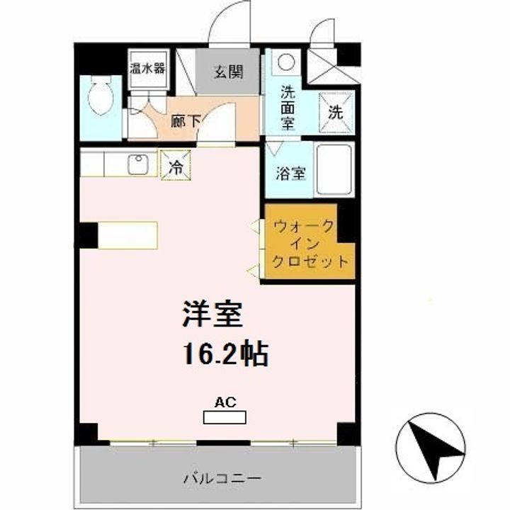 ウェスタン フォレスト302の間取り