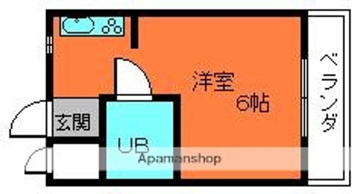 三和ハイツ西棟の間取り