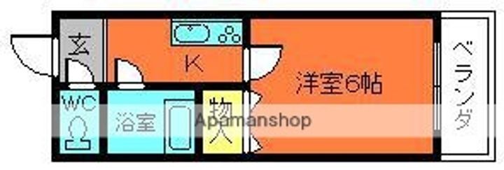 サンヒルズ橿原の間取り