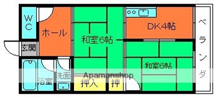 アスカマンションの間取り