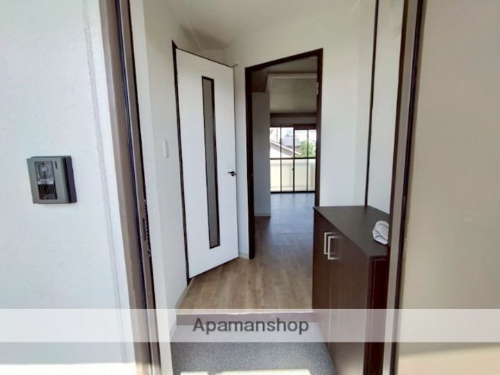 フリーデ北風呂の玄関