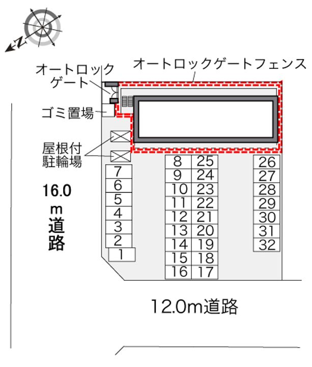 レオパレスビューヒルズテン405のその他画像