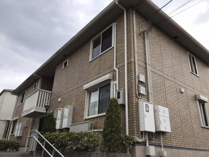 リビングタウンくにみ A棟の外観