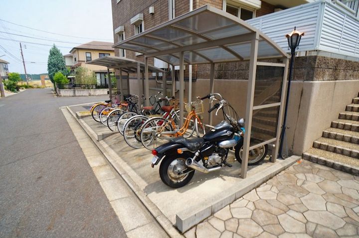 リビングタウンくにみ A棟の外観