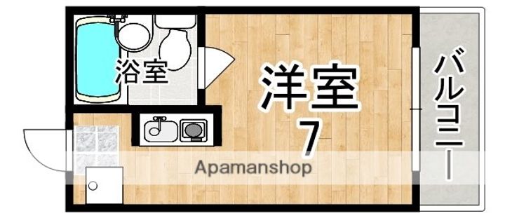 ハイツキャンパスの間取り
